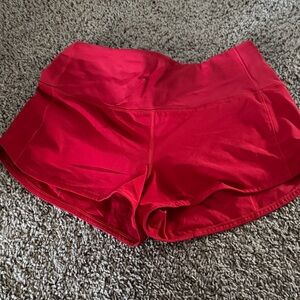 Lululemon - Speed up High-rise  shorts 2.5”